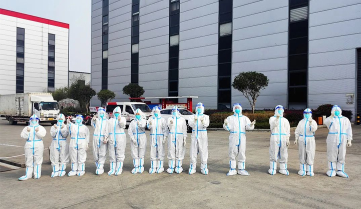 同心抗疫·三峽電纜員工化身核酸采樣志愿者